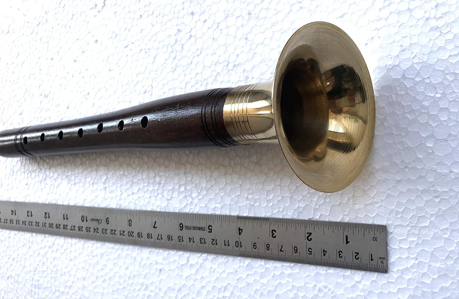 14 inches Shehnai Woodwind Musical Instrument Banarasi Shehnai Handmade in India