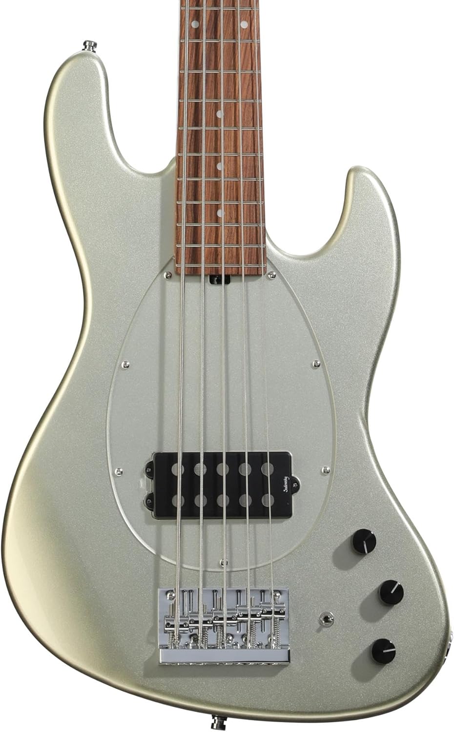 Sadowsky MetroExpress Vintage M 5-string Bass Guitar - Solid Champagne Metallic, Morado Fingerboard