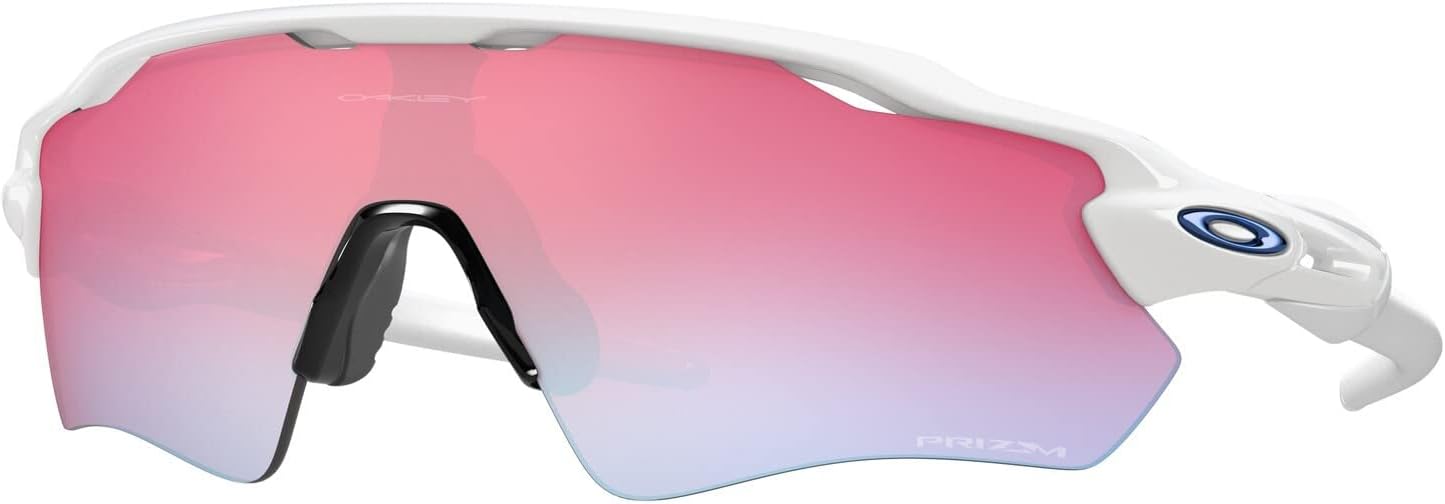 Oakley OO9208 Sunglasses Bundle: OO 9208 RADAR EV PATH 920847 Polished White and Eyewear Cleaning Kit