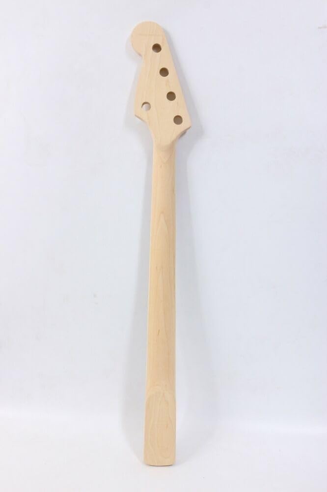 Bass Guitar NNeck 20 Fret 34 Inch Reverse Head Maple Rosewood Fretboard Dot #B5