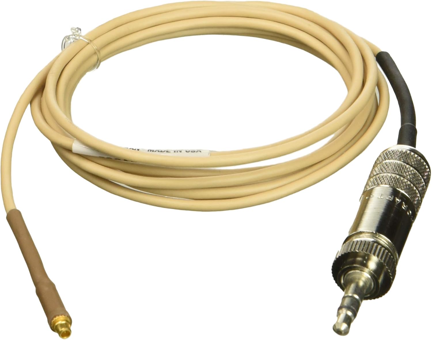 Countryman IsoMax E6 Replacement Cable for Sennheiser - Beige, 2mm Cable
