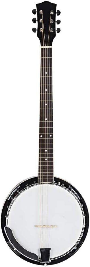 Top Grade Exquisite Professional Sapelli Notopleura Wood Alloy 6-String Banjo