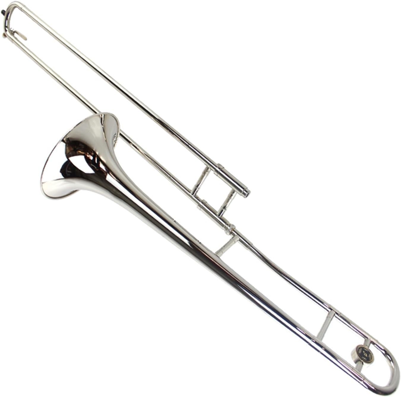 Professionals euphonium B Flat Tuned Mouth B Flat/F Transposed Tenor Trombone Instrument Phosphor Copper Pull Tube Nickel Silver Plated