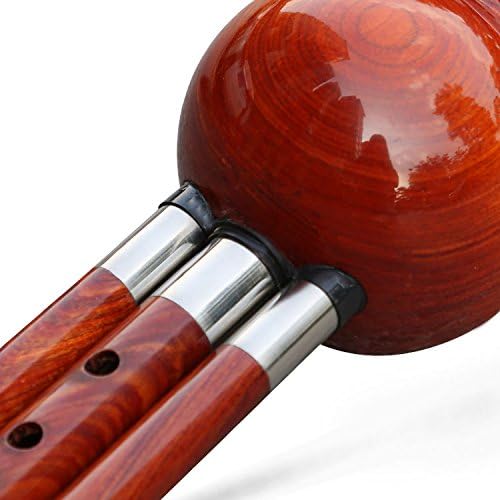OrientalMusicSanctuary Professional Cambodian Rosewood Hulusi - Chinese Curcubit Gourd Flute (Key of Bb)