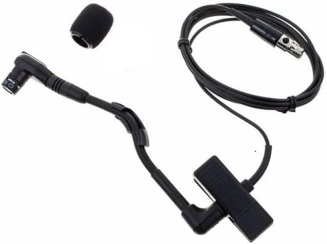 Replacement Clip-on Instrument Sax mic forShure GLXD14+/B98 Dual Band Digital Wireless Microphone System for Brass, Woodwinds, Percussion, Cardioid, Condenser, Mini ta4f 4 Pins XLR