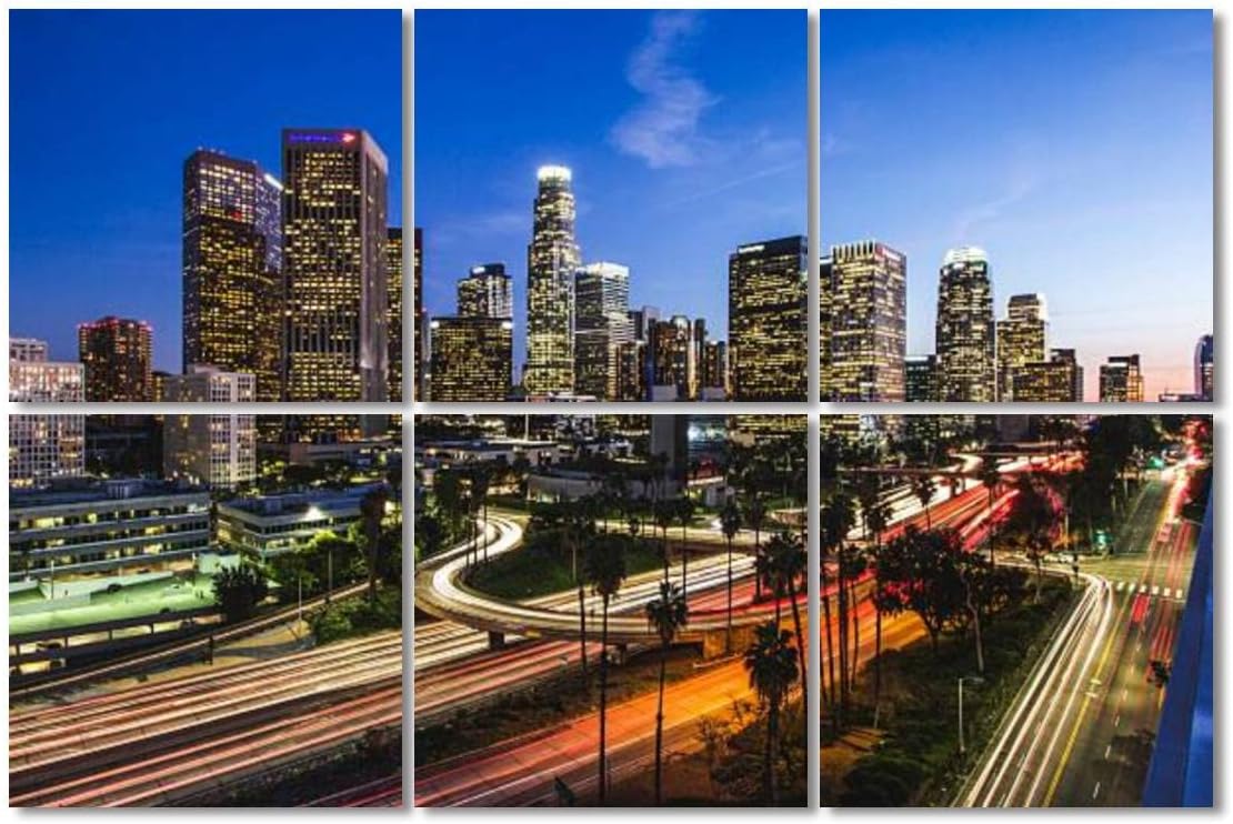 6 Pack Art Acoustic Panels Los Angeles Soundproof Wall Panels Padding Decorative Sound Absorbing Panels 72