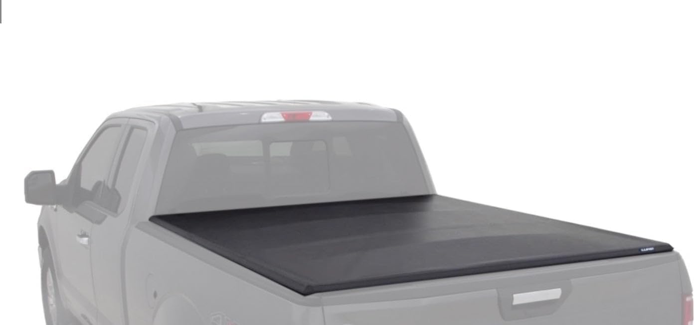 Lund Genesis Tri-Fold Soft Folding Truck Bed Tonneau Cover | 950113 | Fits 2019 - 2023 Ford Ranger 6' 1