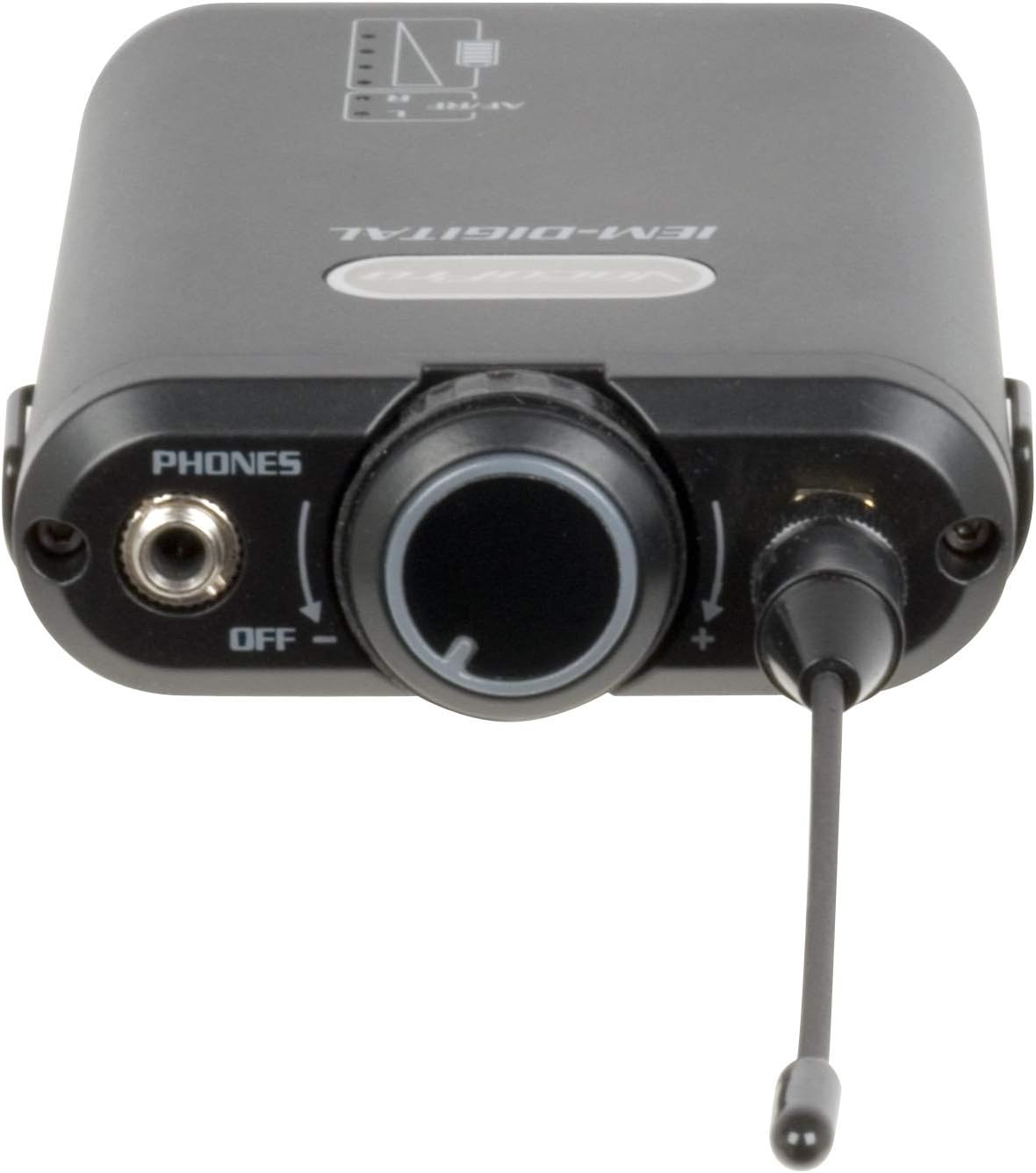 VocoPro IEM-DIGITAL-12 - Professional Digital Stereo/True Dual Mono In-Ear Monitor, Black