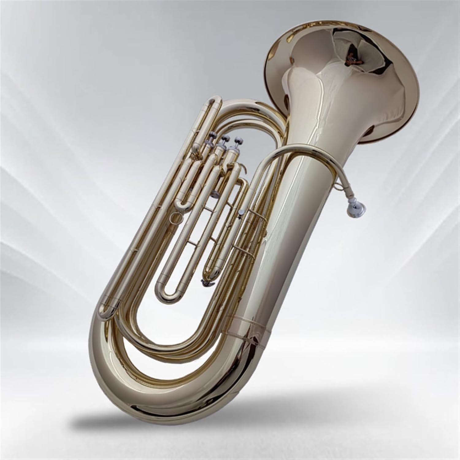 Beginner euphonium Bass Trumpet Instrument Brass Playing B Flat Tuba Adult Band Sanli Key Trumpet
