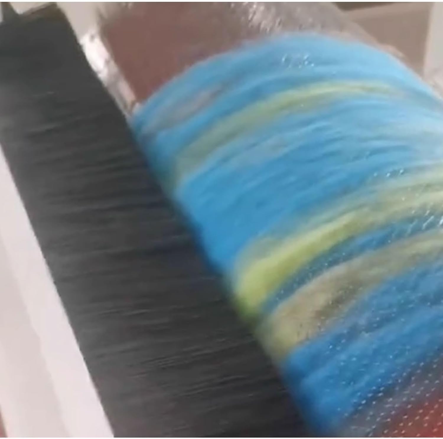 Manual Wool Drum Carder, Wool Fiber Carding Machine, DIY Wool Felt Machine, Wool Blending Board Carding Brush Set (16 inches)