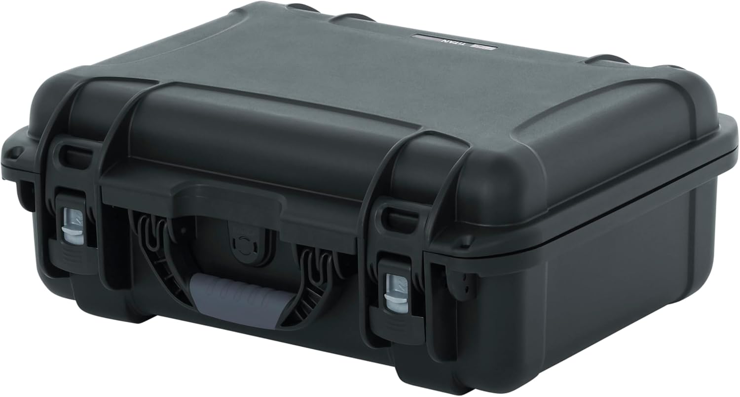 Gator Cases Titan Series Water Proof Case for Wireless Mic Systems; Fits Large Sennheiser Systems (GU-MIC-SENNEW-2)