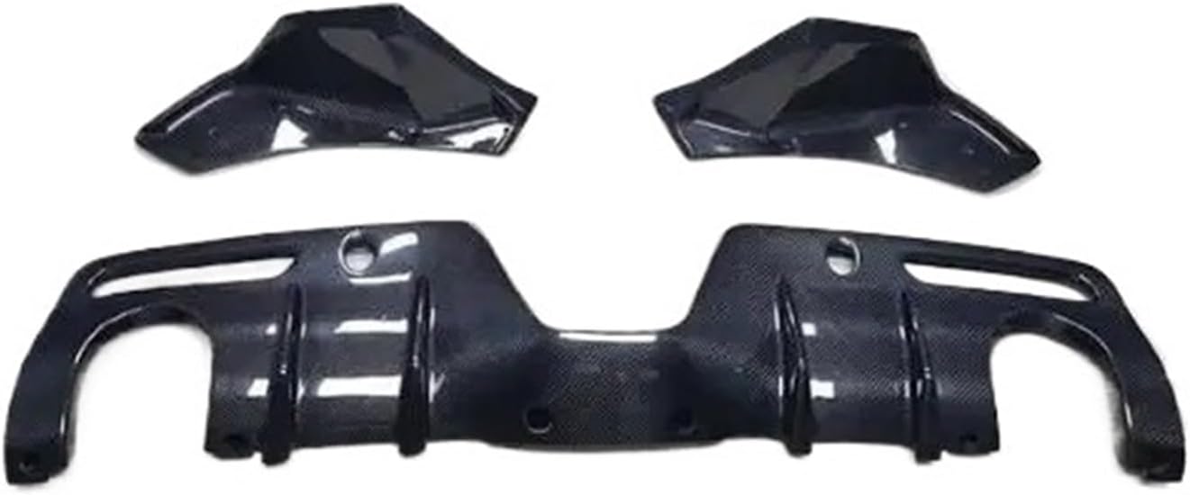 Real Carbon Fiber Car Rear Bumper Lip Spoiler Diffuser Cover Side Aprons, Compatible For Toyota Supra A90 2019 2020 2021 2022+(All)