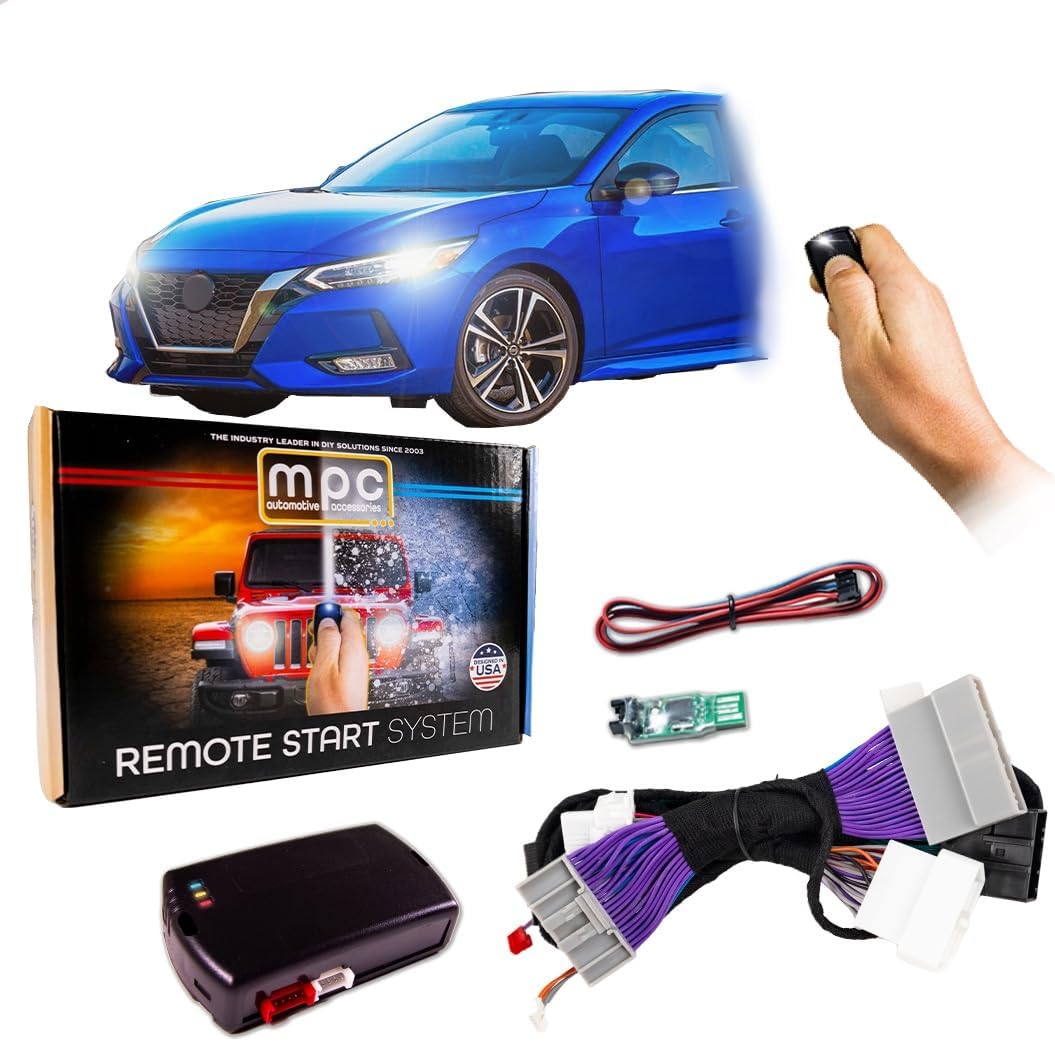 MPC Remote Start Kit Compatible with 2020-2024 Sentra || Plug and Play || Press Lock 3X to Start Use OEM FOB || Push to Start Vehicles Only
