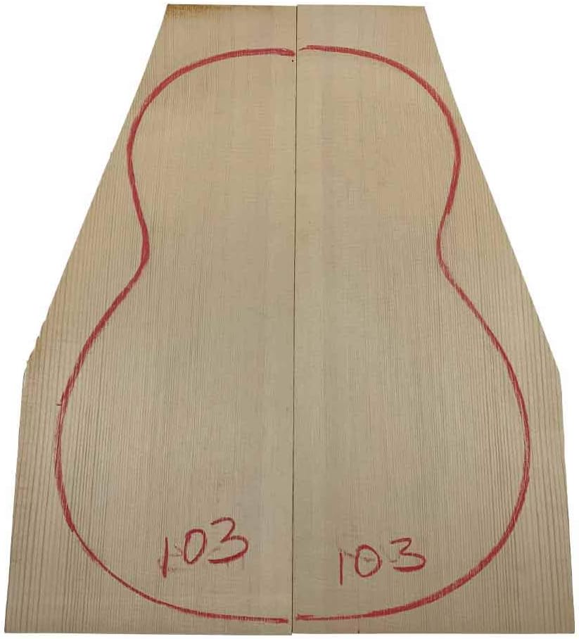 Classical/OM Guitar Tops, Best Luthier Tonewood Collection for Guitar Tops Wood (European Spruce Classical)