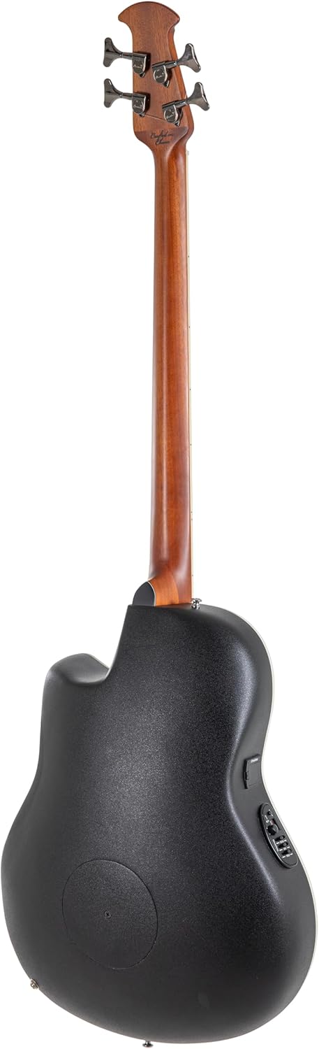 Ovation Celebrity Elite Plus CEB44-1N Mid-depth Acoustic-electric Bass Guitar - New England Burst