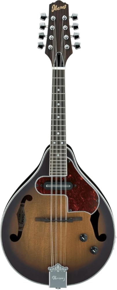 Ibanez M510E Acoustic-electric Mandolin - Open Pore Vintage Sunburst