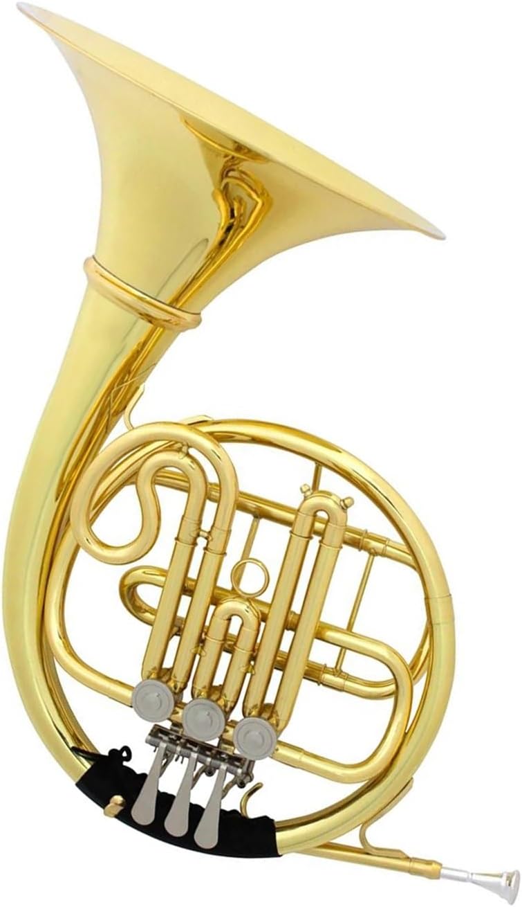 4 Key French Horn Bb French Horn 3 Key Brass Solid B Flat Gold Plated Box Professional Musical Instrument