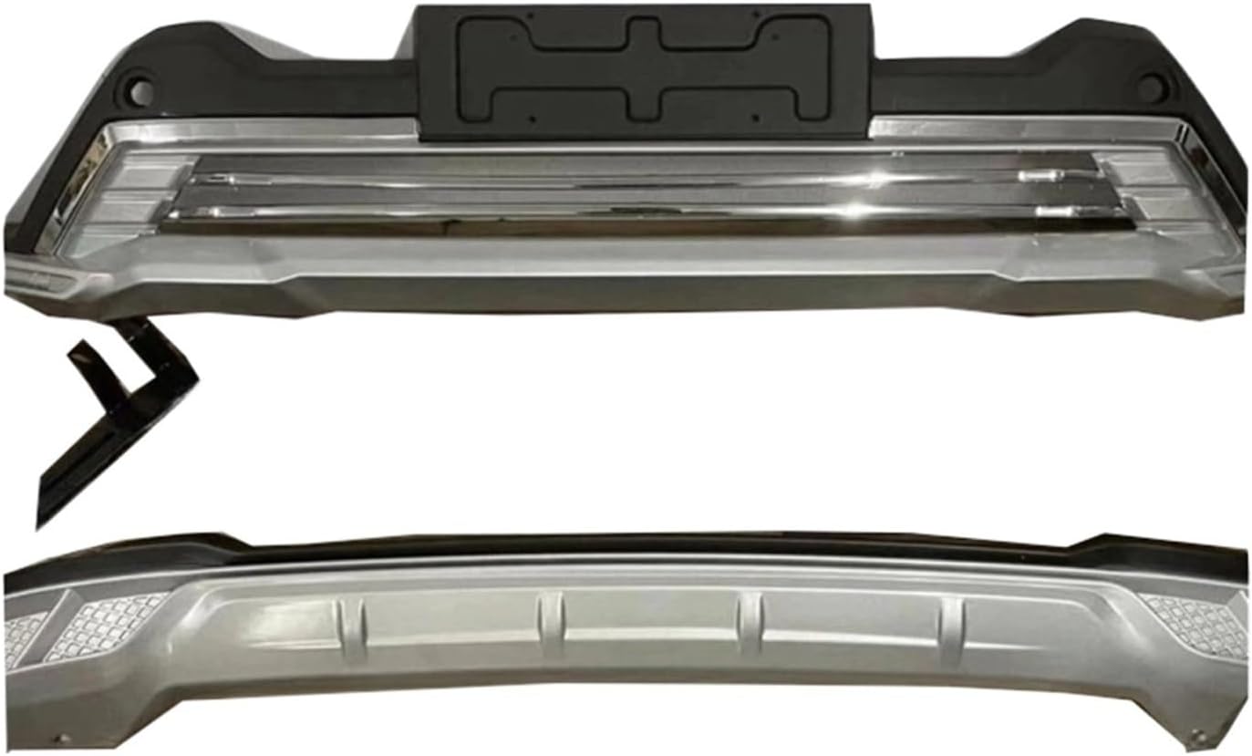 Car Front Bumper Lip Body Kit Spoiler Canard Splitter Diffuser Carbon Fiber Compatible For Toyota RAV4 Bumper(Model A one set)