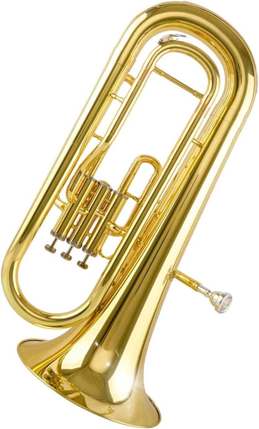Beginner euphonium Euphonium With Upright Keys B Flat Euphonium Brass Material