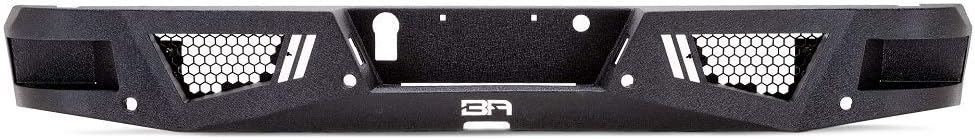 Body Armor 2009-2014 Compatible with Ford F150 Eco Series Rear Bumper Black FD-2963