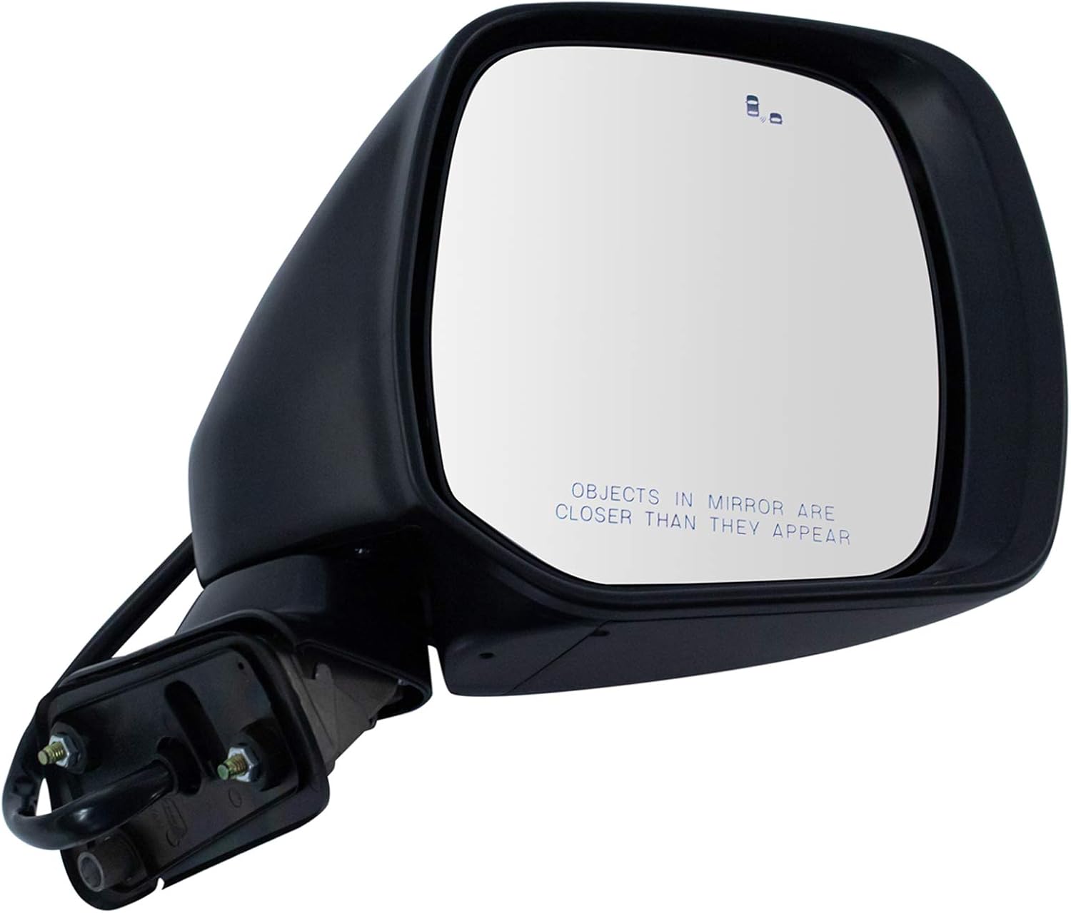 TRQ Right Mirror Passenger Side Compatible with 2011-2017 Nissan Quest NI1321272
