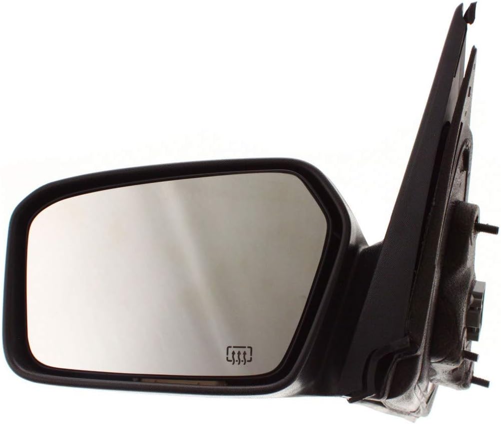 For Lincoln MKZ 2007 08 09 2010 Door Mirror Driver Side | Non-Folding | Power | Heated | w/Memory & Puddle Light | Chrome | Replacement For 6H6Z17683B | FO1320322