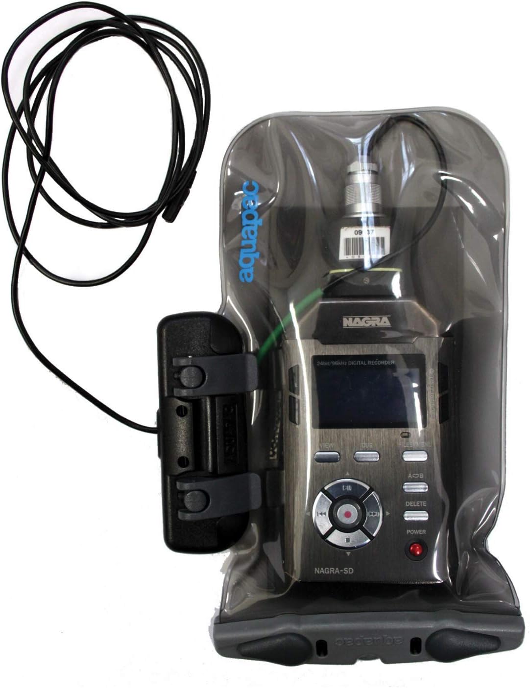 Aquapac Waterproof Case For Radio Microphone Medium, 5 Year Warranty, Made in the UK, Professional Sound Engineer, For Wired Electronic Devices