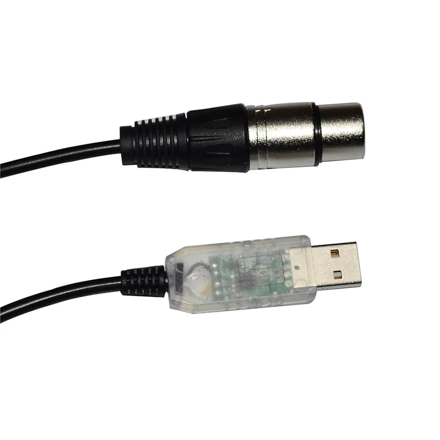 FT232RL USB to RS485 3PIN 3P DMX512 DMX 512 XLR Female Converter Cable for Controller KABLE(3metres,Color G)