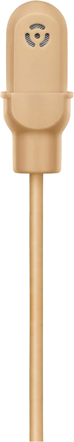 Shure DuraPlex Omnidirectional Lavalier Mic, MTQG Connector, Tan (DL4T/O-MTQG-A)