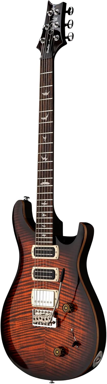 PRS SE Studio, Orange Tiger Smokeburst with Gigbag