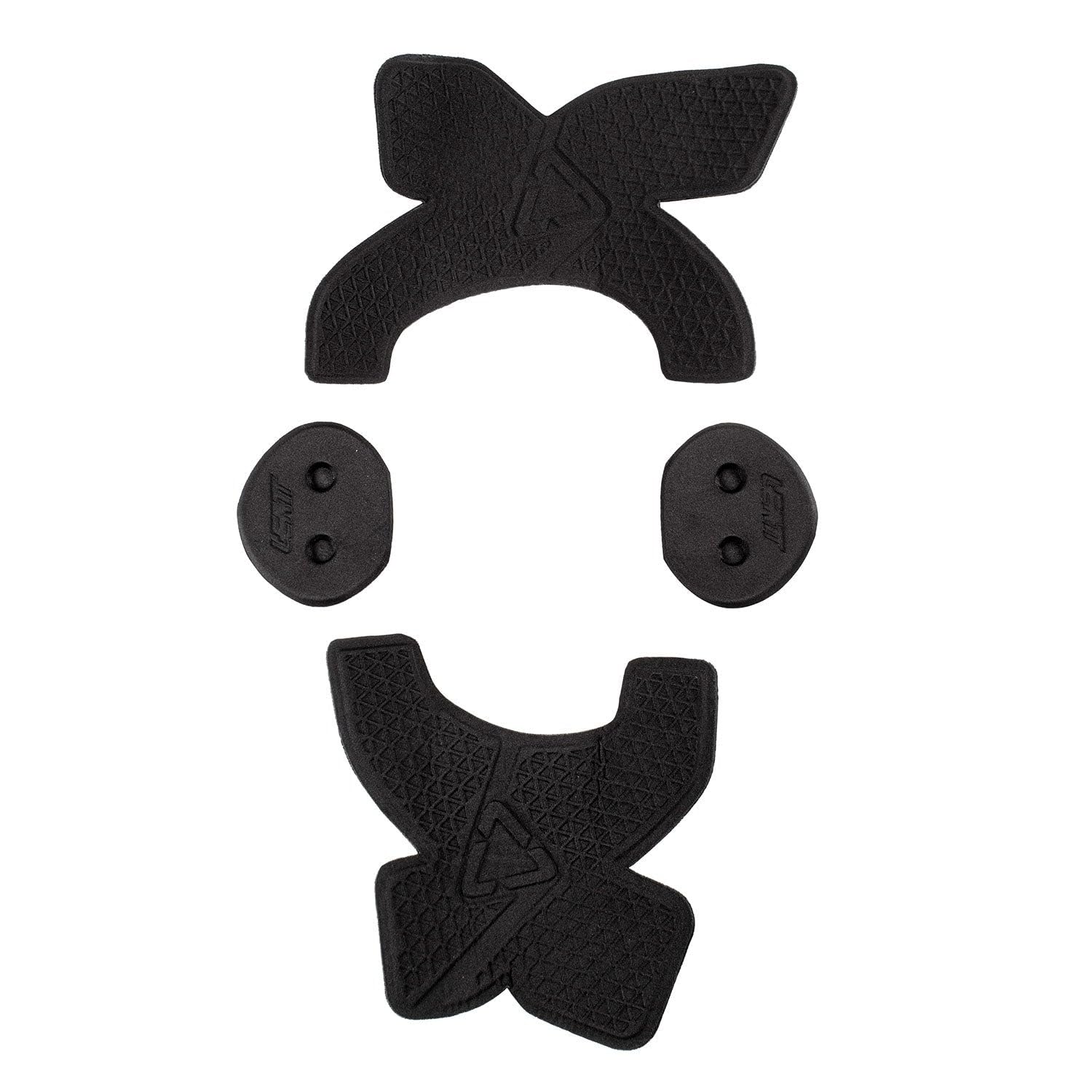 Leatt Hybrid Pair Padding Kit Adult Off-Road Motorcycle Body Armor Accessories - Black/Large