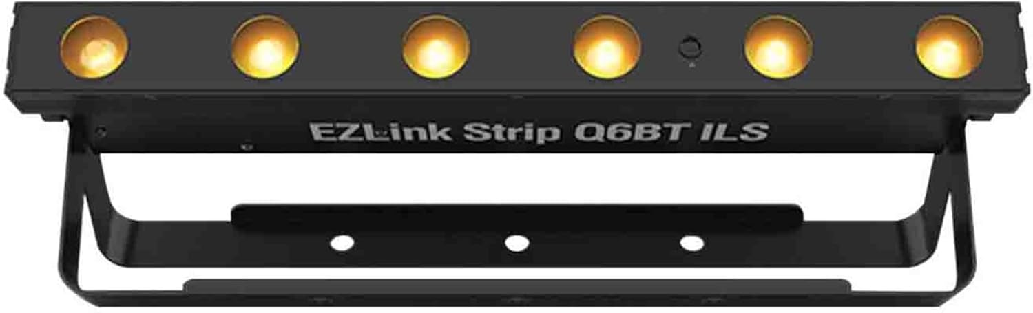 EZLink Strip Q6BT ILS Battery-Operated Quad-Color LED Linear Wash Light with Built-in Bluetooth Technology