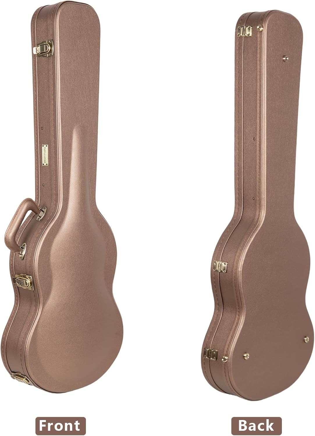 Crossrock Wooden Electric Guitar Case for Gibson SG | Chocolate Brown Finish, Purple Velvet Interior, Lock – Designer Series(CRW520SGCB)