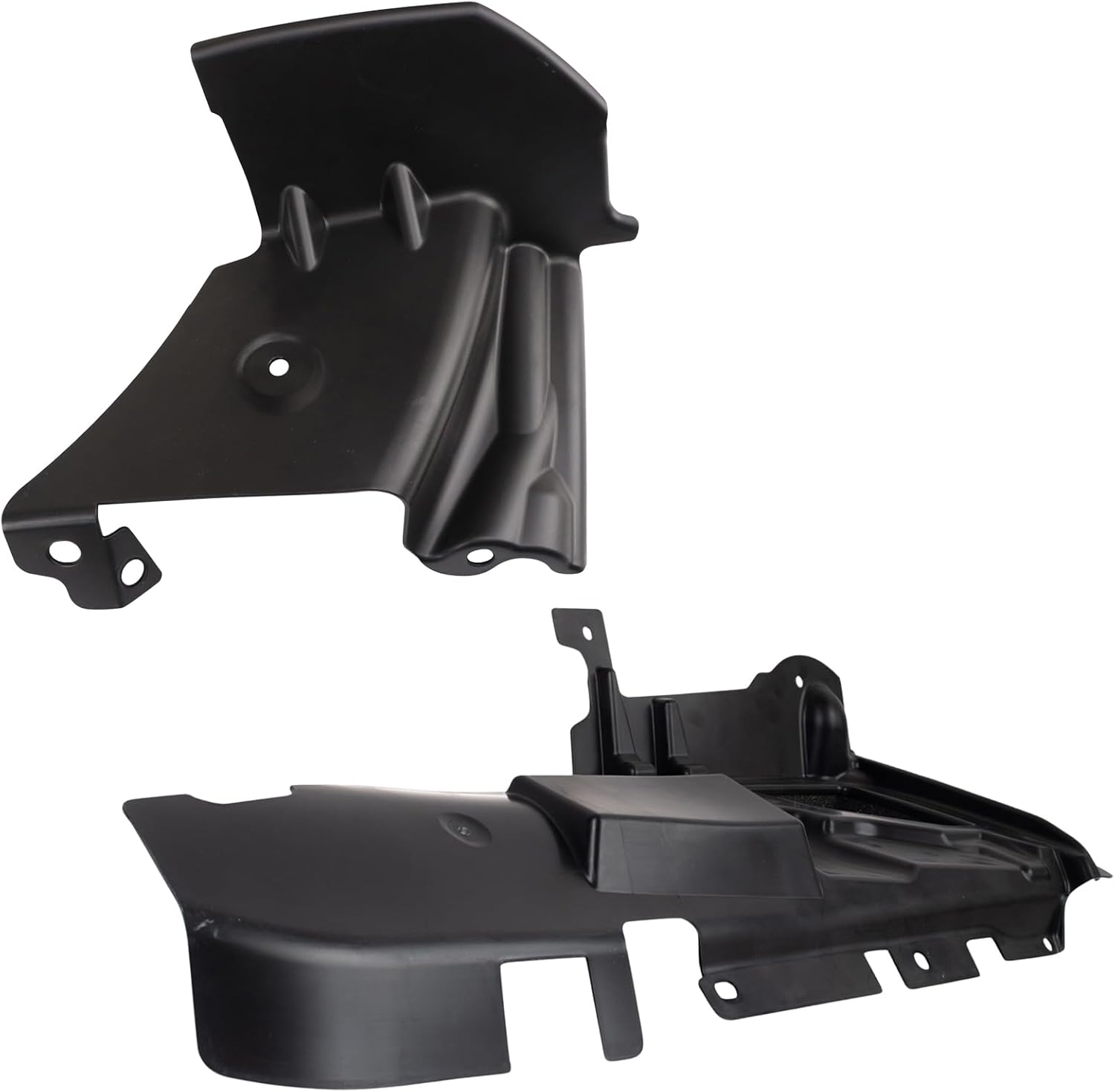 TRQ Fender Splash Shield Front CH1250137 CH1251137 Compatible with 2009-2010 Dodge Ram 1500 2010 Ram 2500 Ram 3500 2011-2023 Ram 1500 2019-2024 1500 Classic 2011-2018 2500 3500