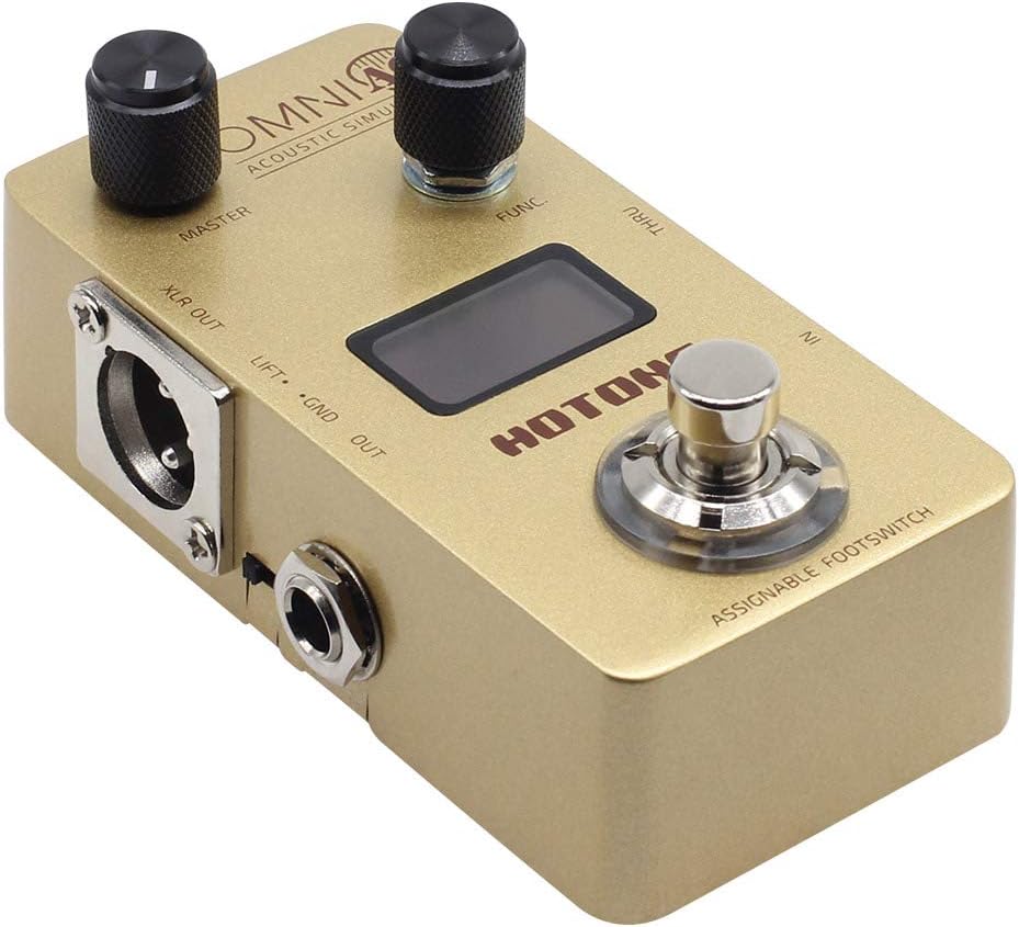 Hotone Omni AC Simulation Guitar Bass Effects Pedal