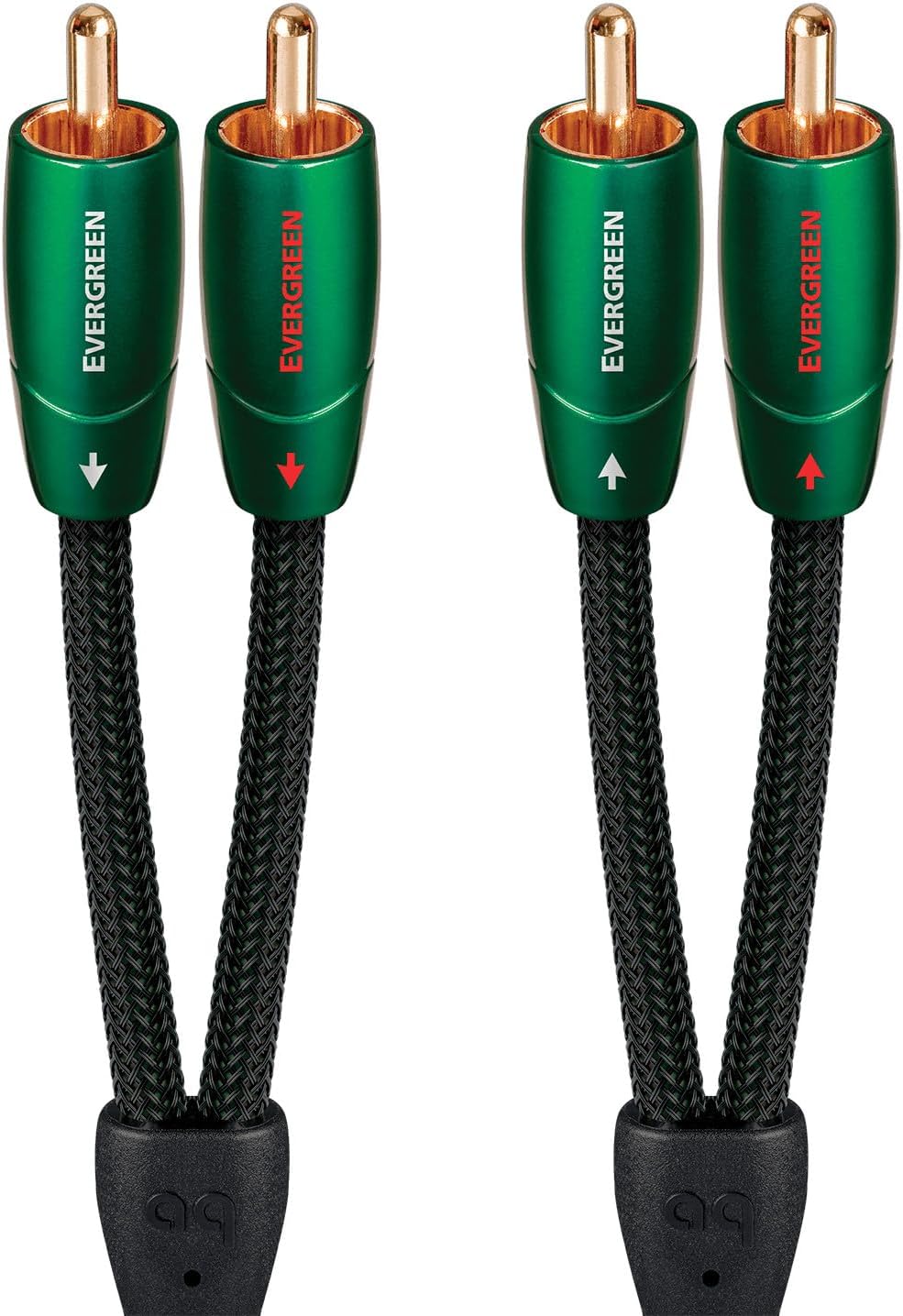 AudioQuest Evergreen 1m 3.28 feet RCA to RCA 1m 3'4