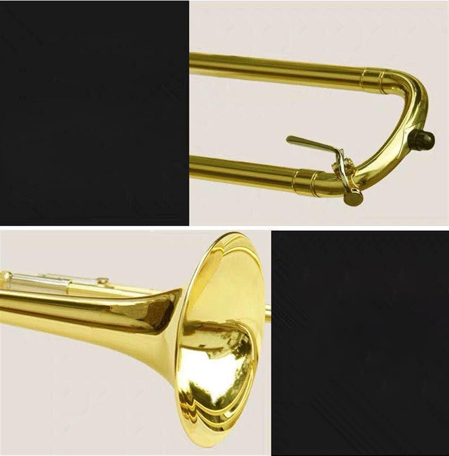 Professionals euphonium Alto Trombone Middle-Pull Brass Instrument Pull-Tube B-flat