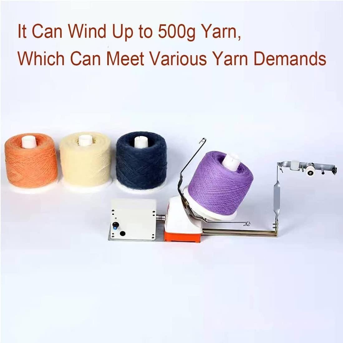 Adjustable Speed Electric Knitting Drum Winding Machine, Automatic Yarn Ball Winding Machine, Fast Yarn Winding Machine, Home use Knitting Machine