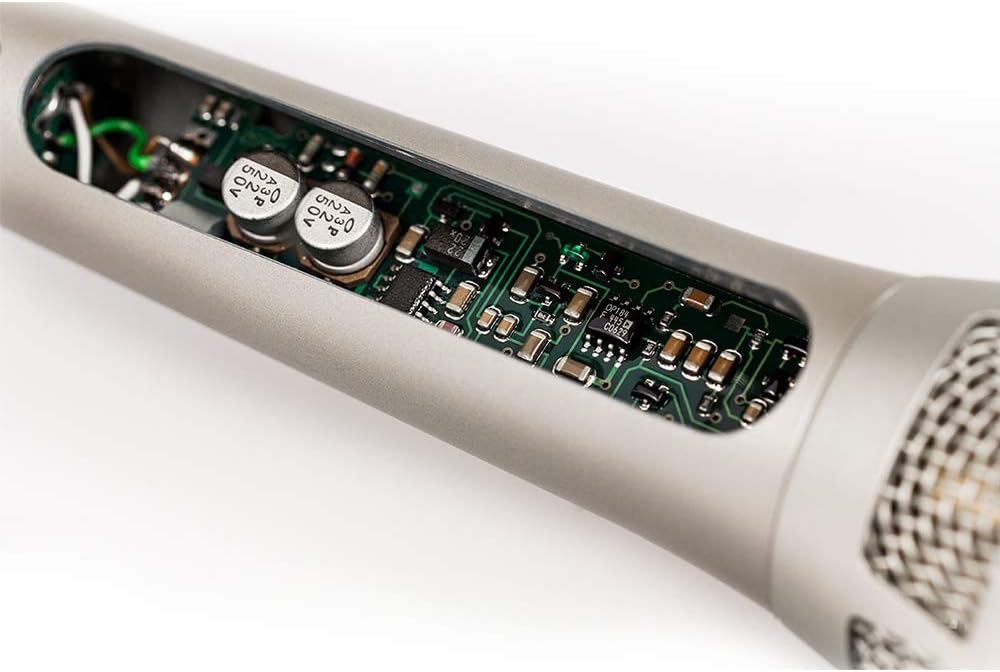 Neumann KMS104 Plus Handheld Stage Microphone (Nickel) with Tripod Microphone Stand & XLR Cable Bundle