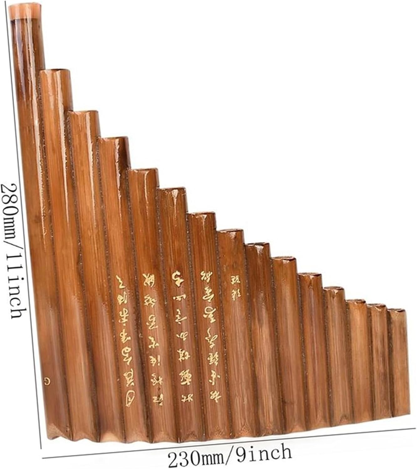 pan flute for beginners Handmade Pan Flute 15 Pipes Wind Instrument G Wrench Flute Pan Flute Folk Musical Instrument