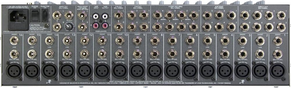 Mackie 1604-VLZ3 16-Channel Compact Mixer