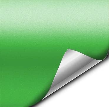 Matte Lime Green Car Wrap Vinyl Roll with Air Release 3mil-VViViD8 (22ft x 5ft)