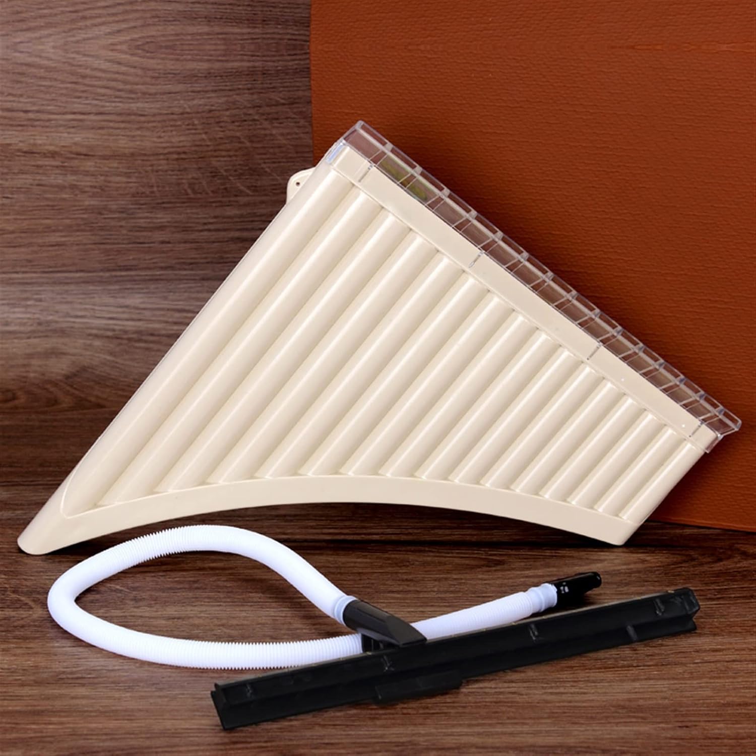 TSTS Beginner Pan Flute 16/18 Pipes Pan Flute 3 in 1 Pan Pipe G Key ABS Plastic Woodwind Musical Instrument (Color : 18 Pipes Pan)