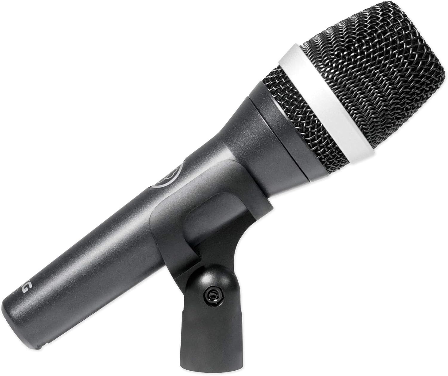 Audiosavings Bundle: AKG D5C Dynamic Cardioid Pattern Mic Bundle with Rockville AUX Cable & Boom Arm USB Mic Stand+Desk Clamp, Studio Headphones with Coil Cable+Case+Extra Ear Pad (4 Items)