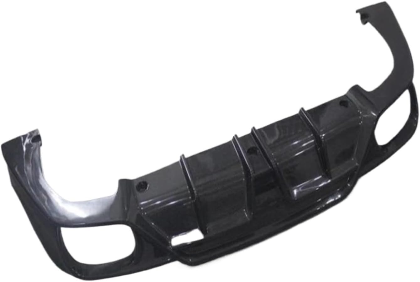 Carbon Fiber Rear Bumper Lip Diffuser Spoiler Decoration Compatible For Maserati Ghibli 2014-2017 Auto Car Accessorise Styling(Carbon Fiber)