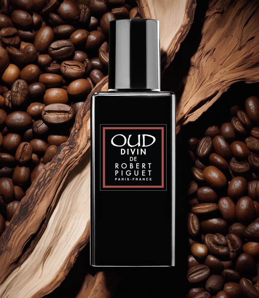 Robert Piguet Oud Divin Eau de Parfum Spray - Unisex Oriental Perfume with Notes of Coffee, Tonka Bean & Vetiver - Made in France, 3.4 Fl Oz