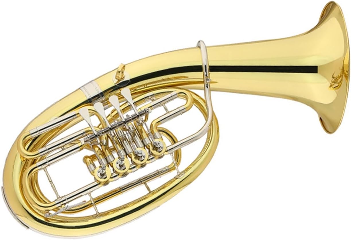 Euphonium B Flat Four Key Professional Brass Instrument Euphonium All-brass Instrument(1)