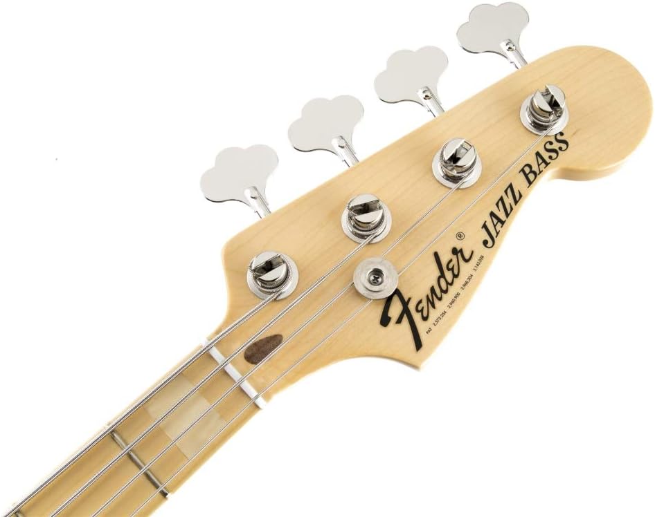 Fender 0197702806 US Geddy Lee Jazz Bass Guitar Maple Neck, Black
