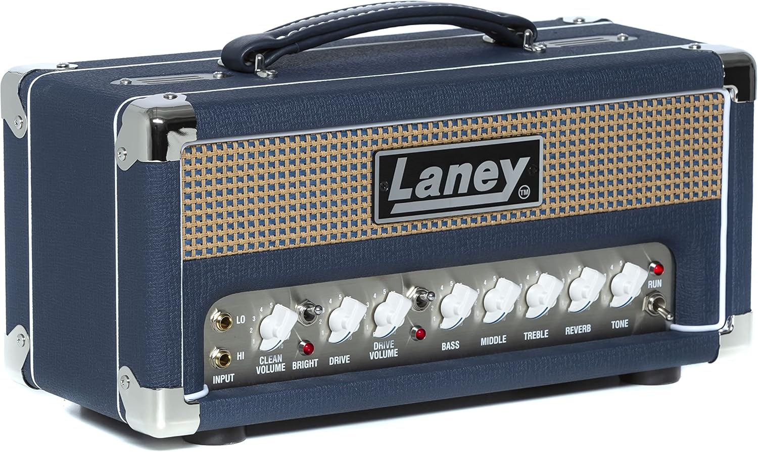 Laney Lionheart L5-Studio All Tube Head 5W Class A USB Interface, Blue
