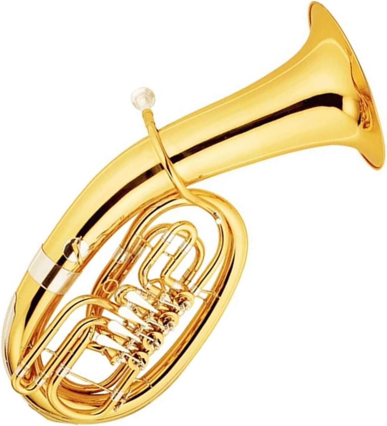 Beginner euphonium Tone Bb Gold Lacquer Euphonium (Rotary) Brass Material